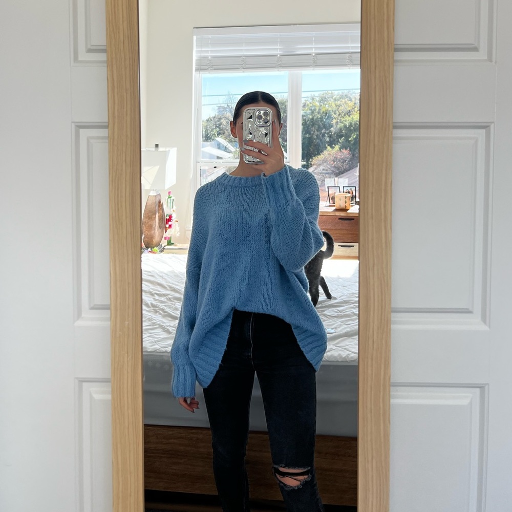 Women’s Oversized Loose-Knit Aerie Sweater